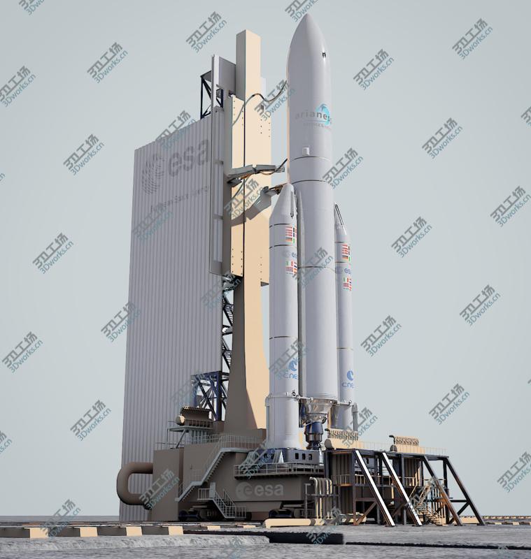 images/goods_img/202104094/Ariane-5 Launch Pad 3D/1.jpg